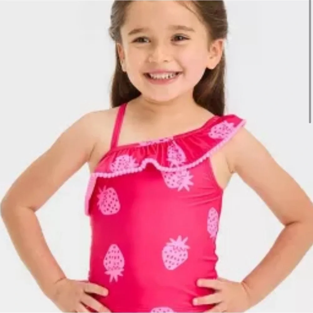 Cat & Jack 2 piece BABY 12 month swim suit NWT